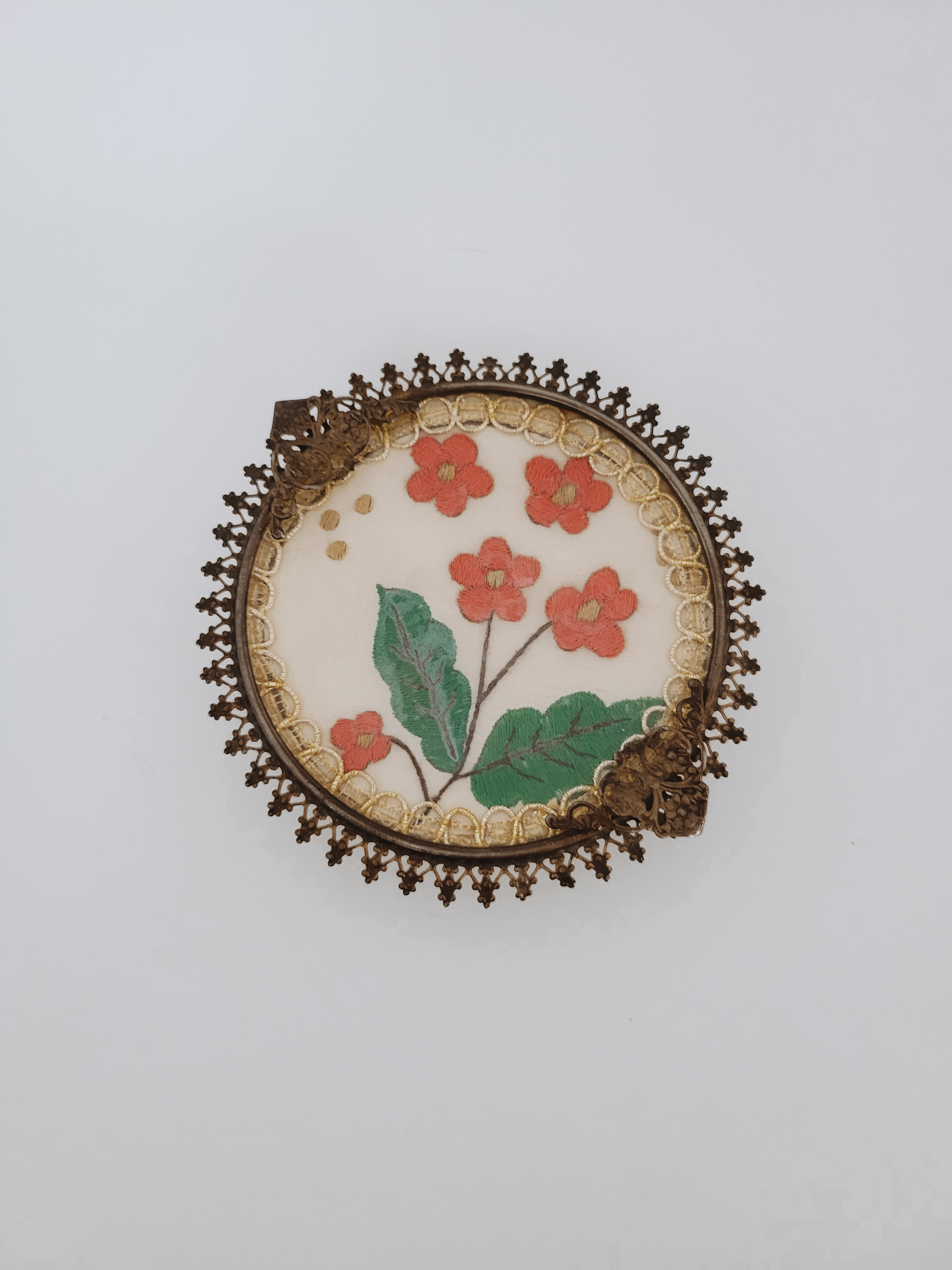 Antique Filigree Footed Dish