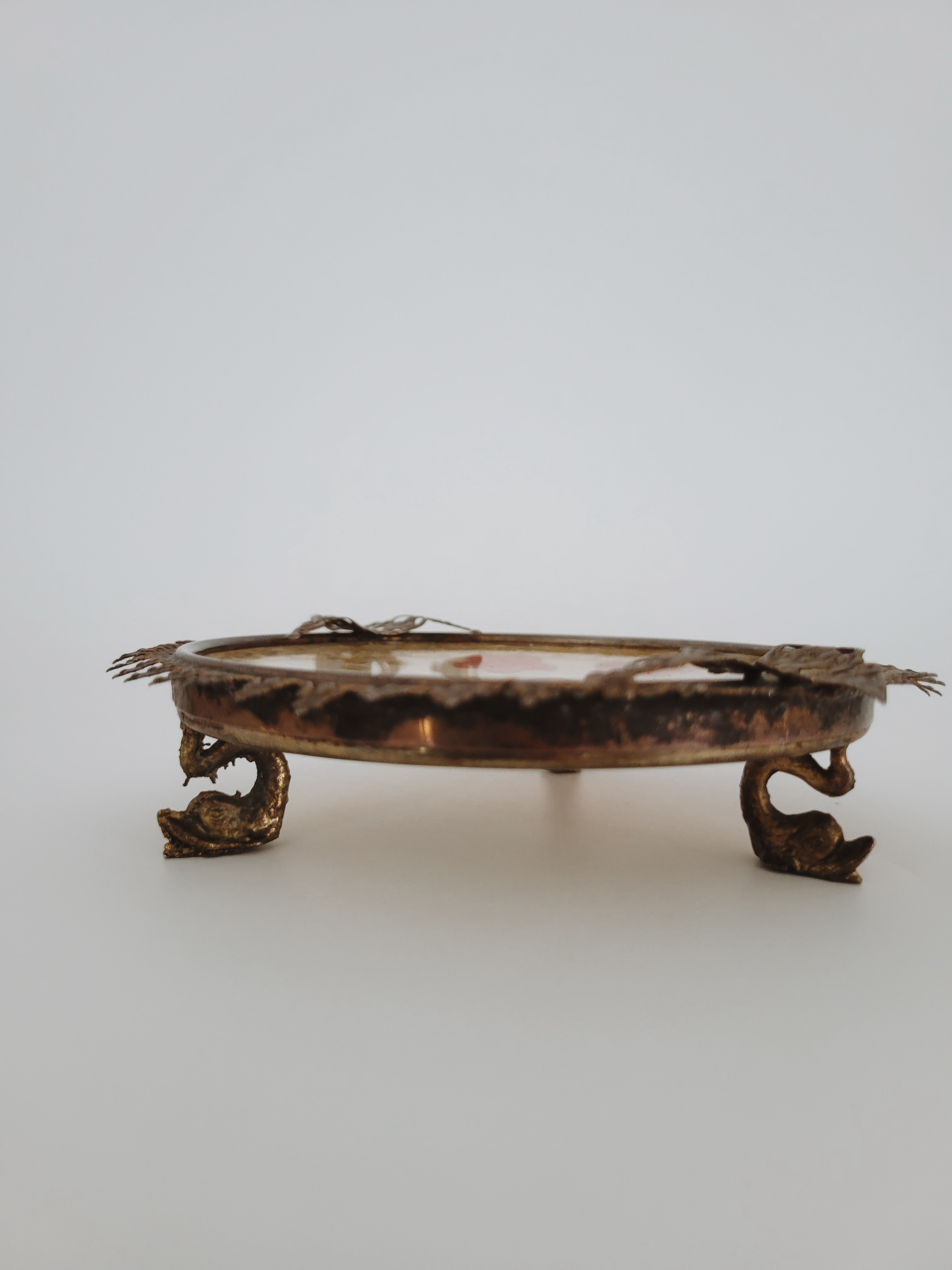 Antique Filigree Footed Dish — view 5