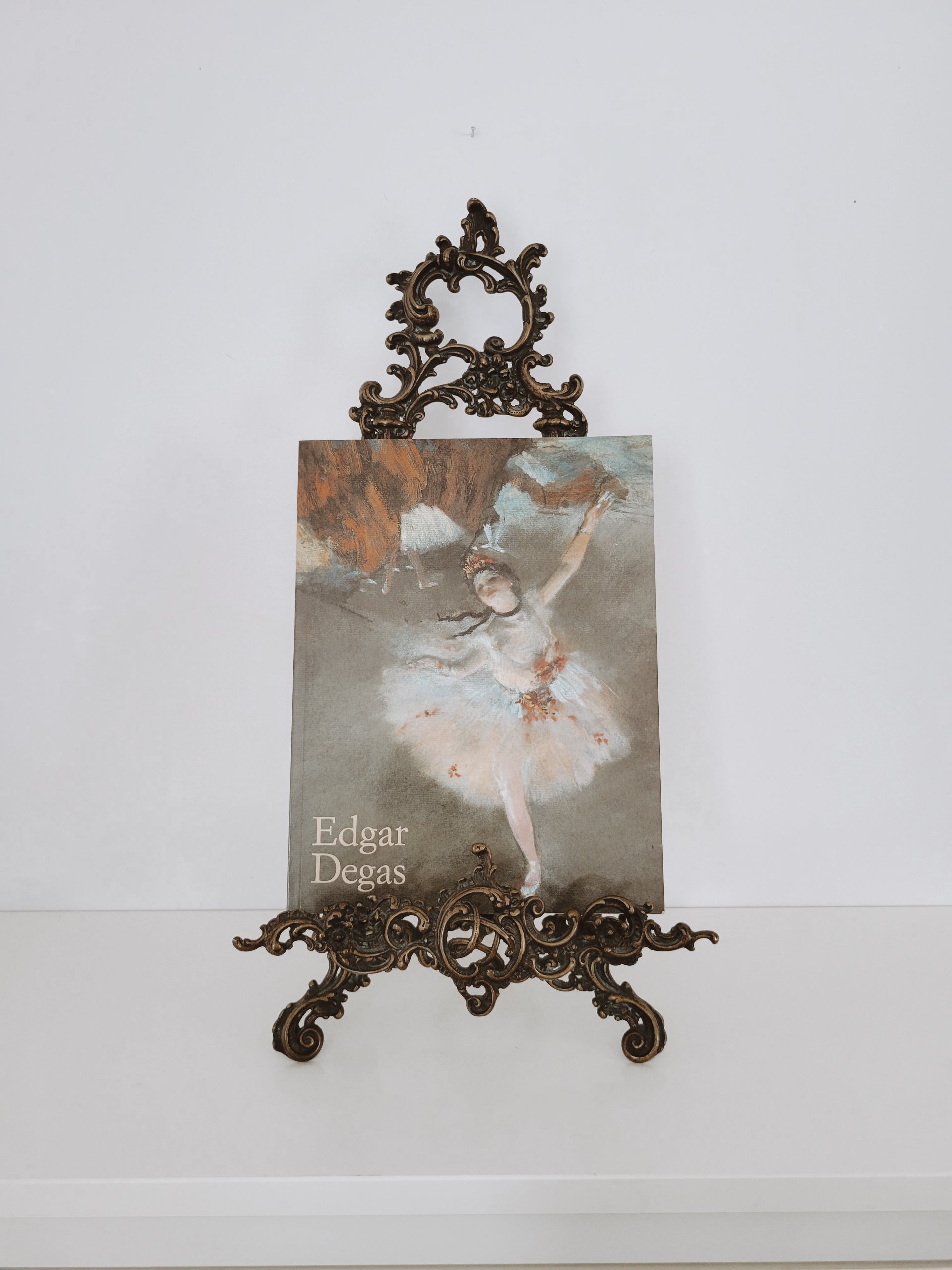 Illustrated Art History Book on Degas