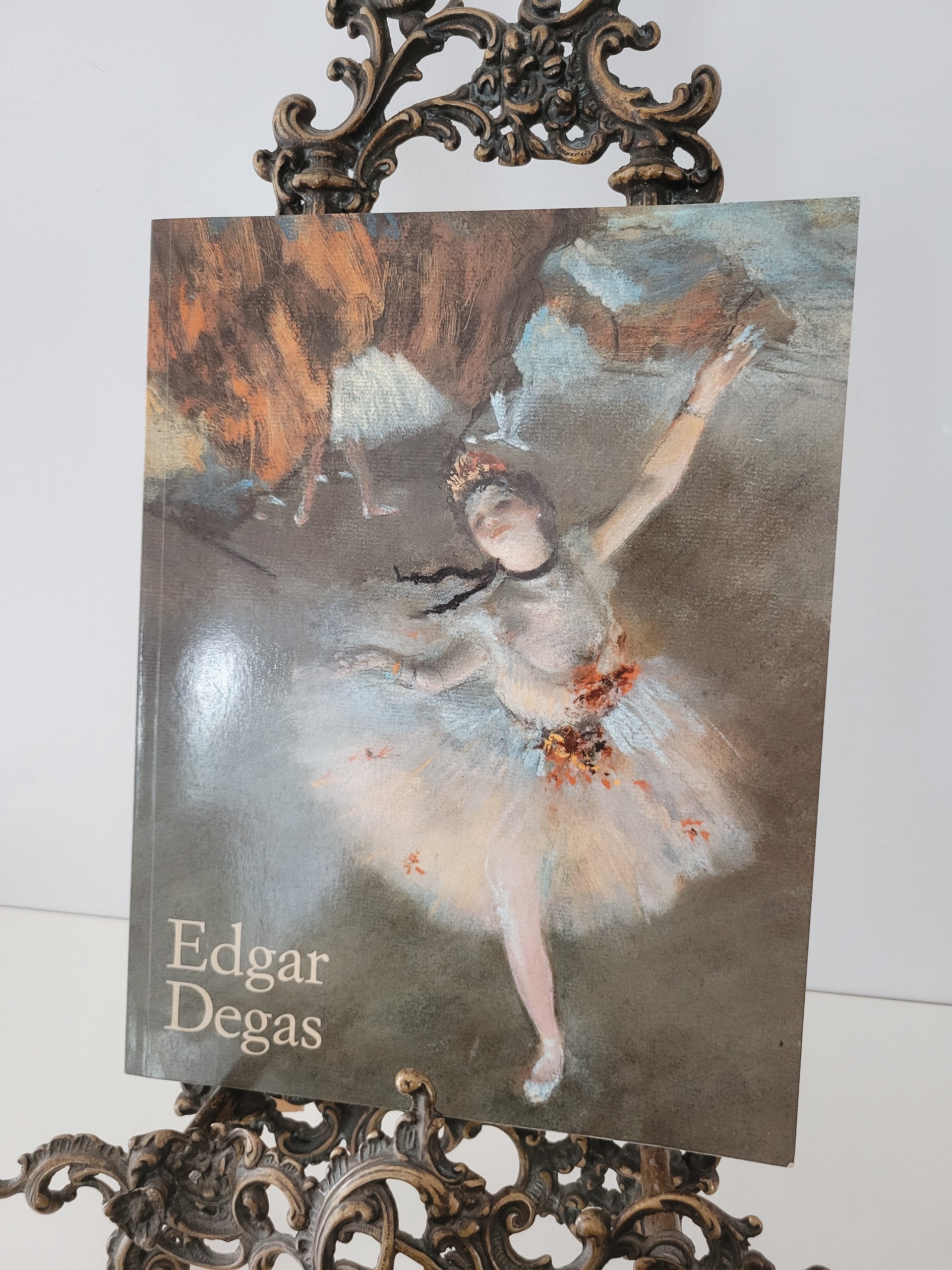 Illustrated Art History Book on Degas — view 2