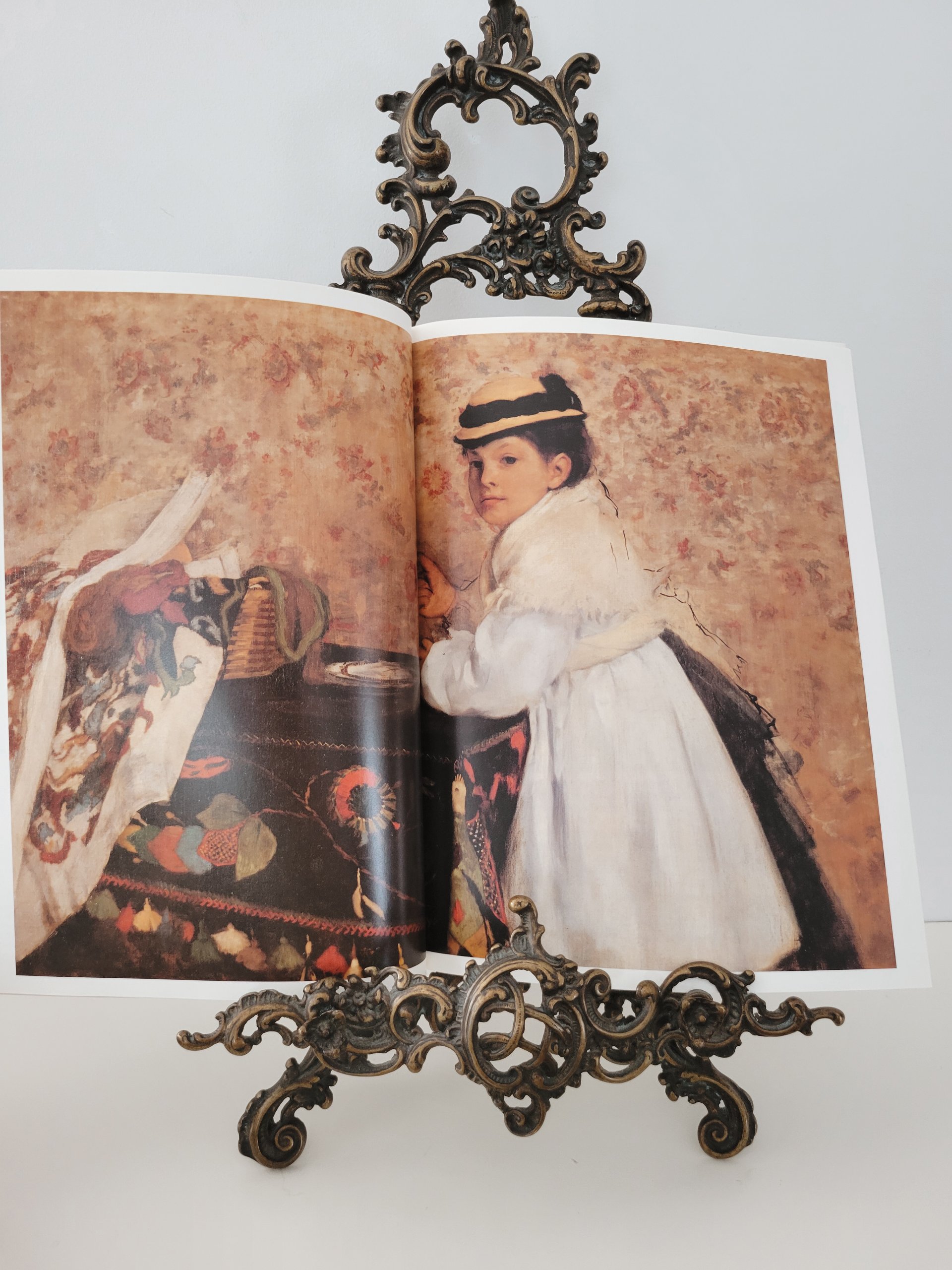 Illustrated Art History Book on Degas — view 5