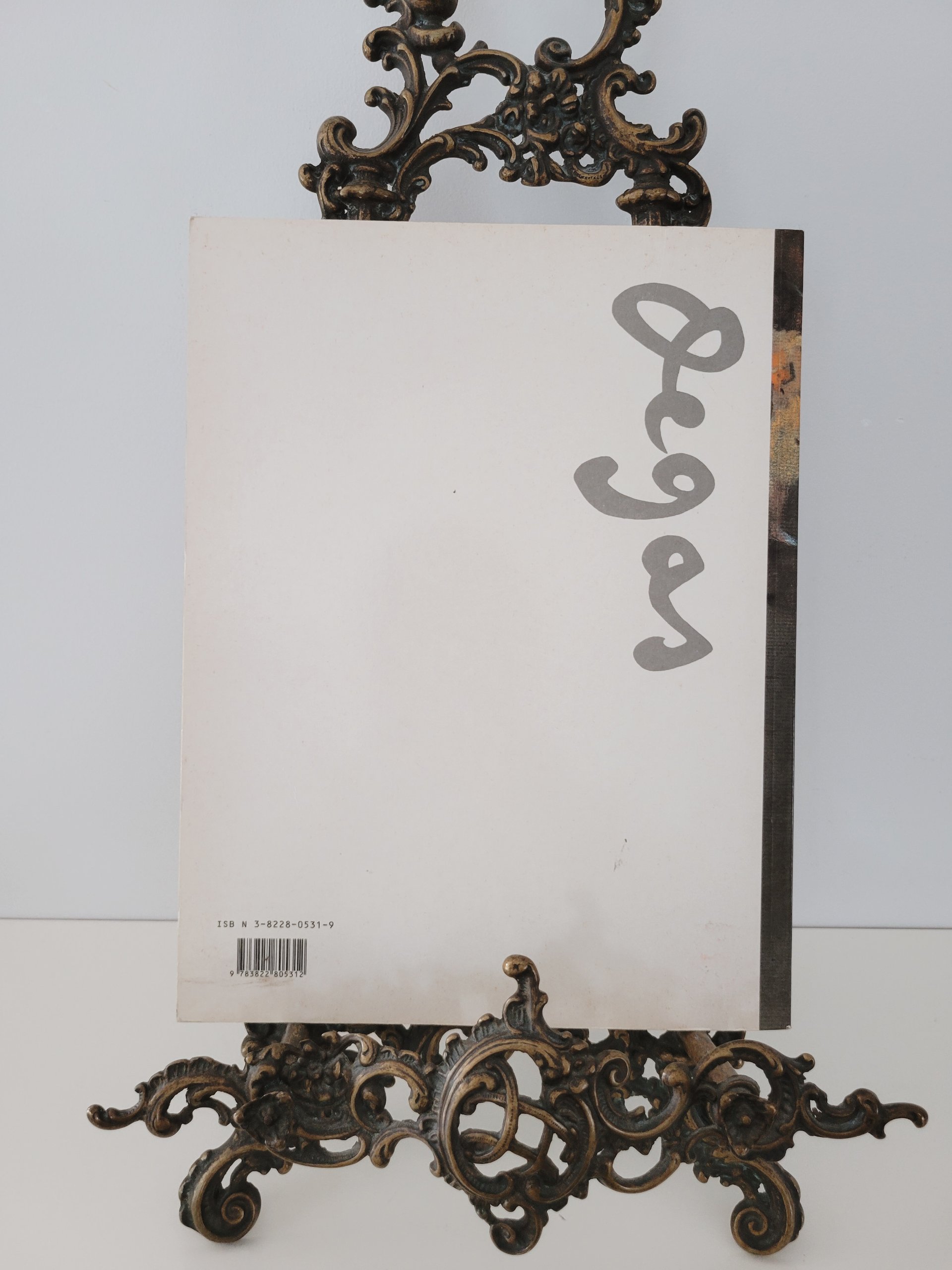 Illustrated Art History Book on Degas — view 6