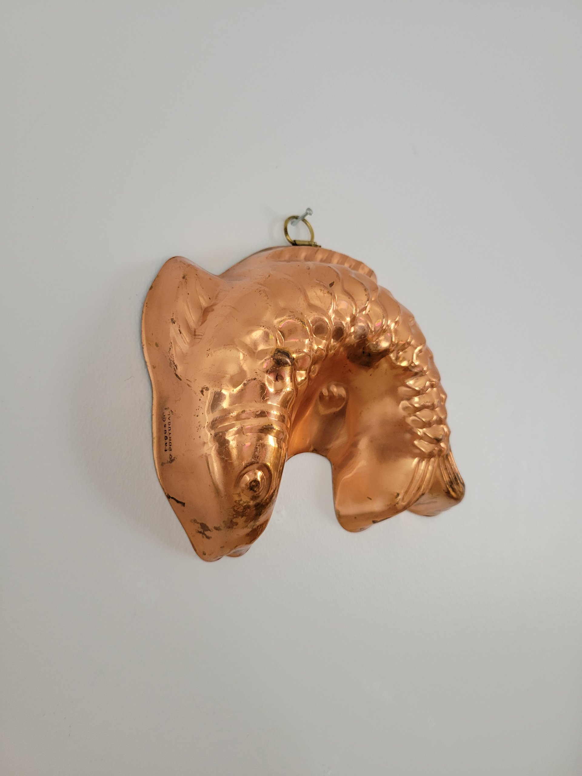 Copper Fish Mold — view 2