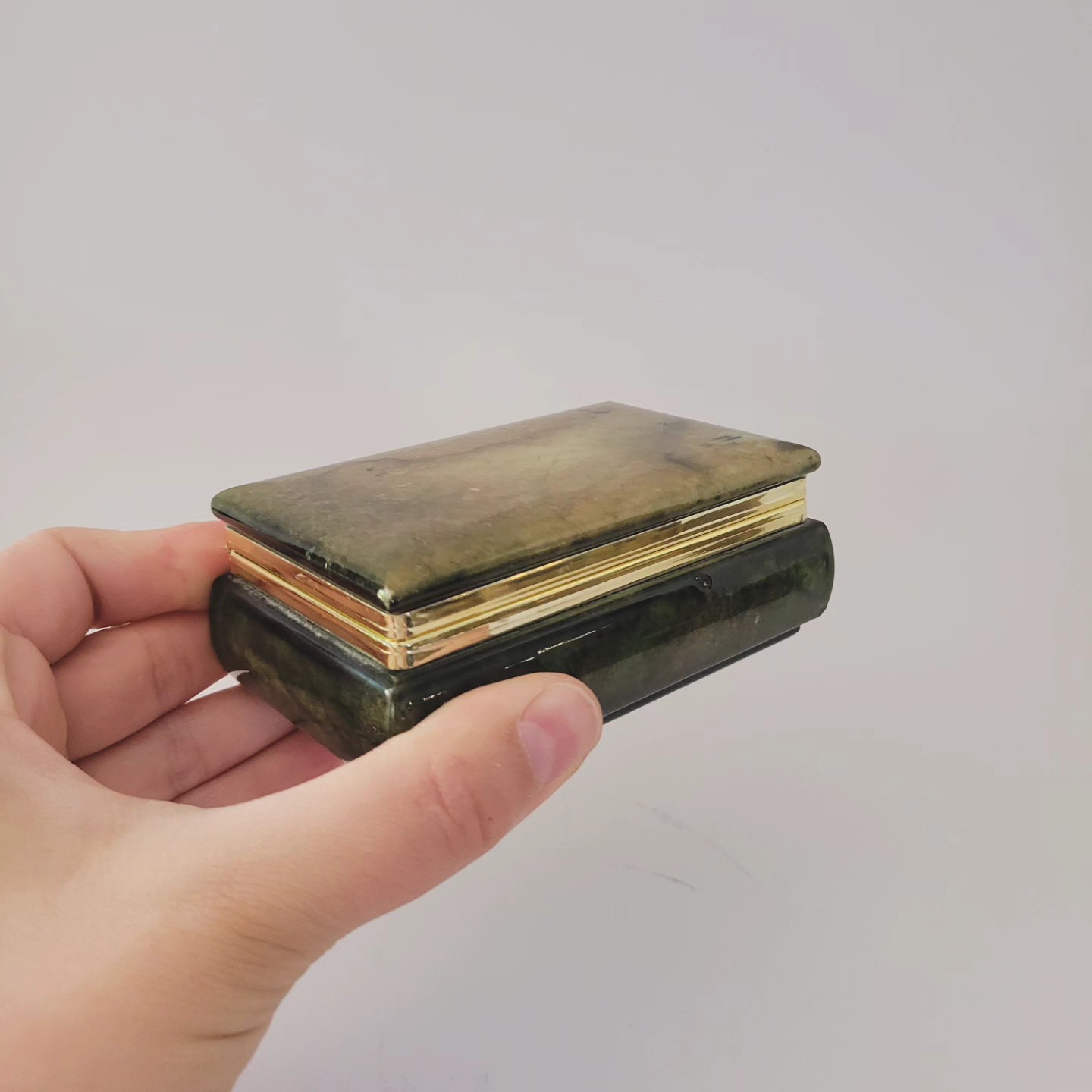 Green Alabaster Box — view 5