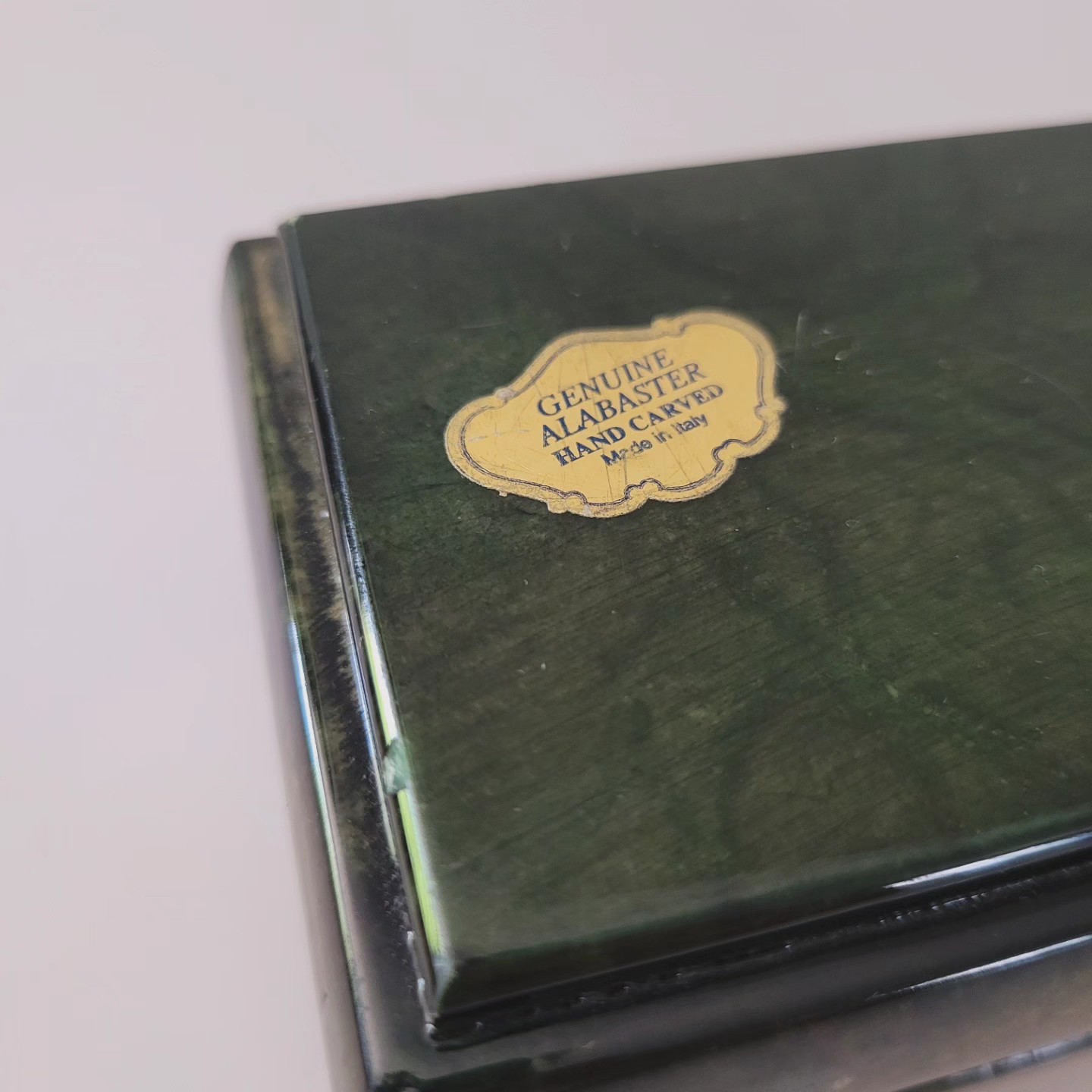 Green Alabaster Box — view 6