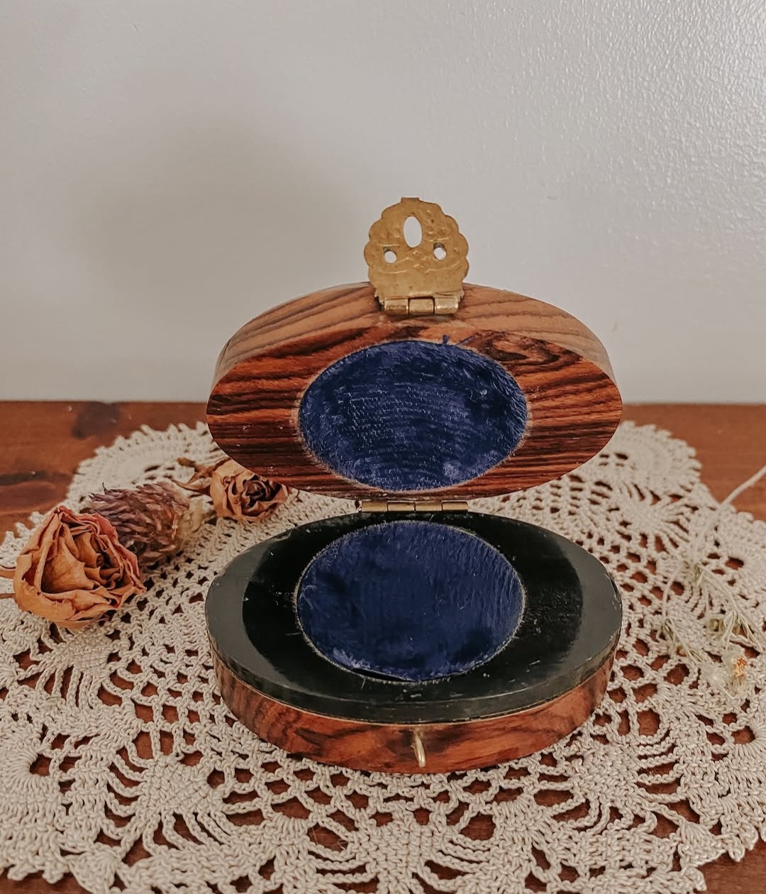 Mini Wooden Ring Box — view 3