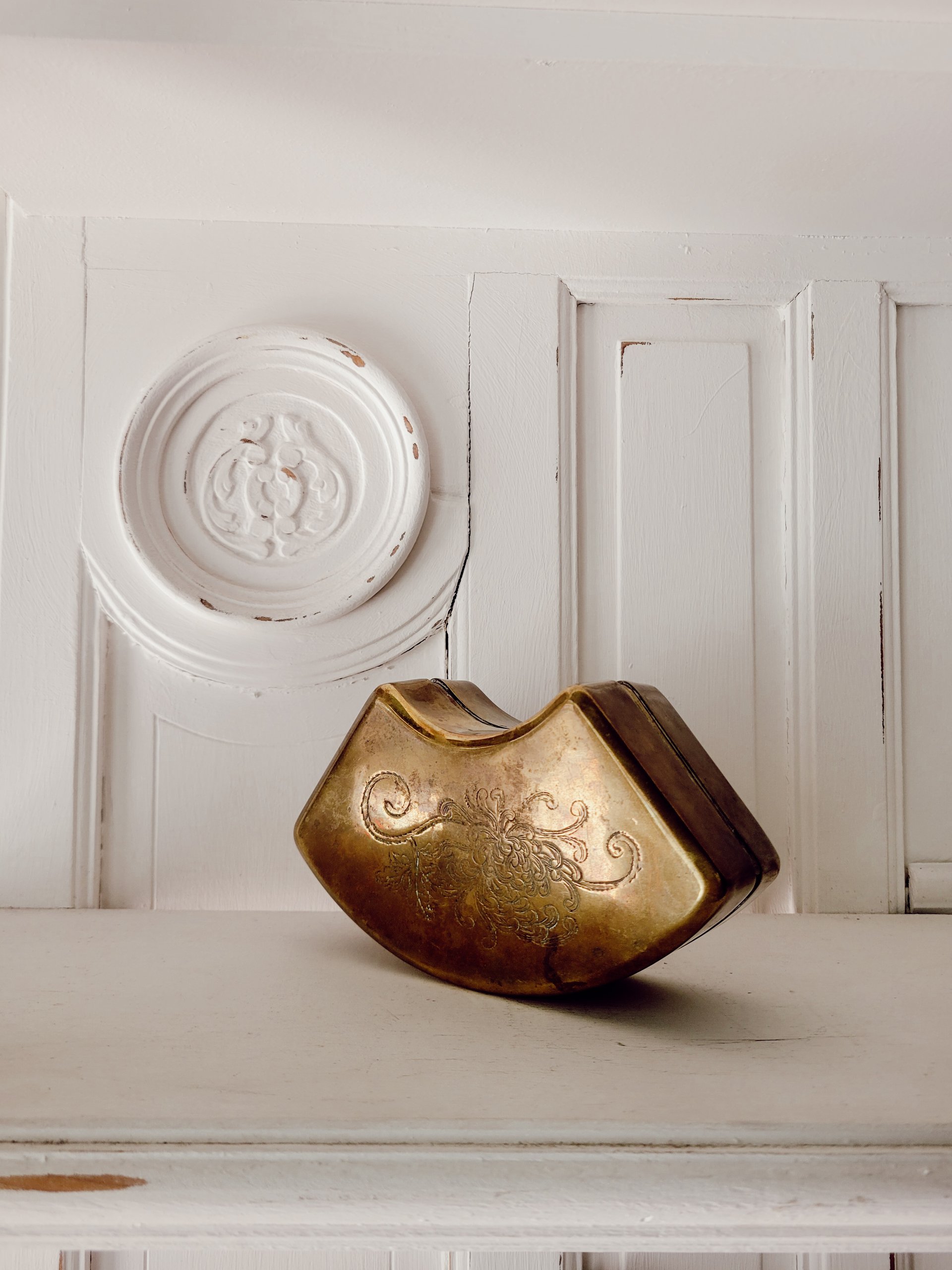 Vintage Brass Box